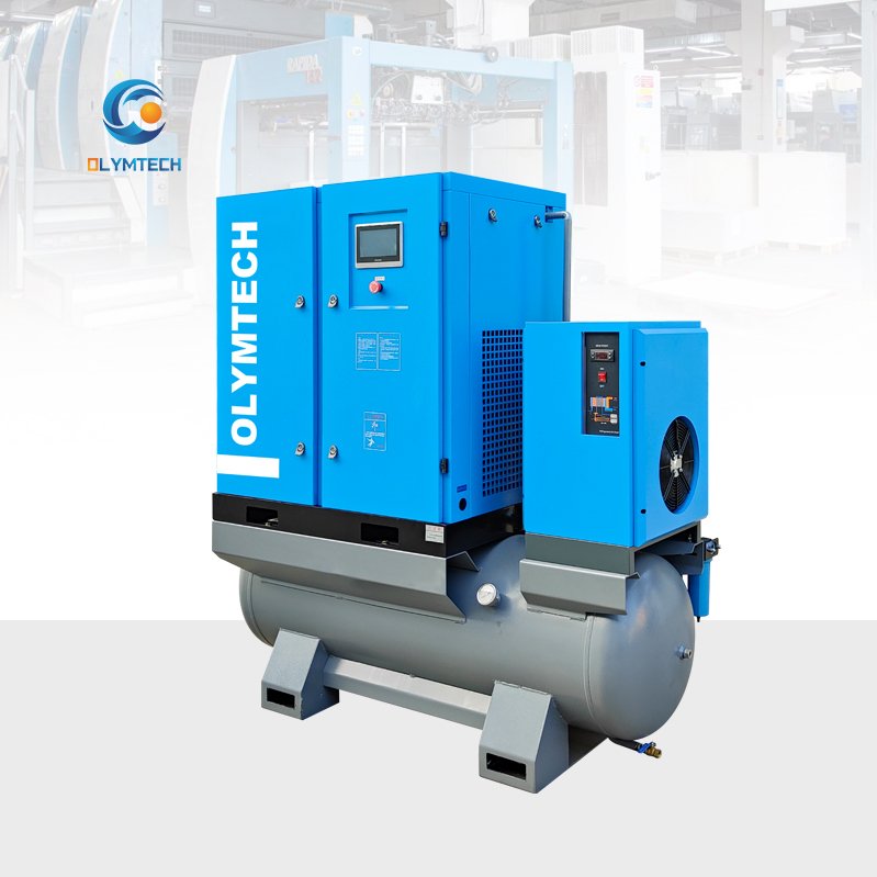 OEM Brand 15kw One Stage Direct Drive Screw Air-Compressors New Type Sell Well Industrial Compressors