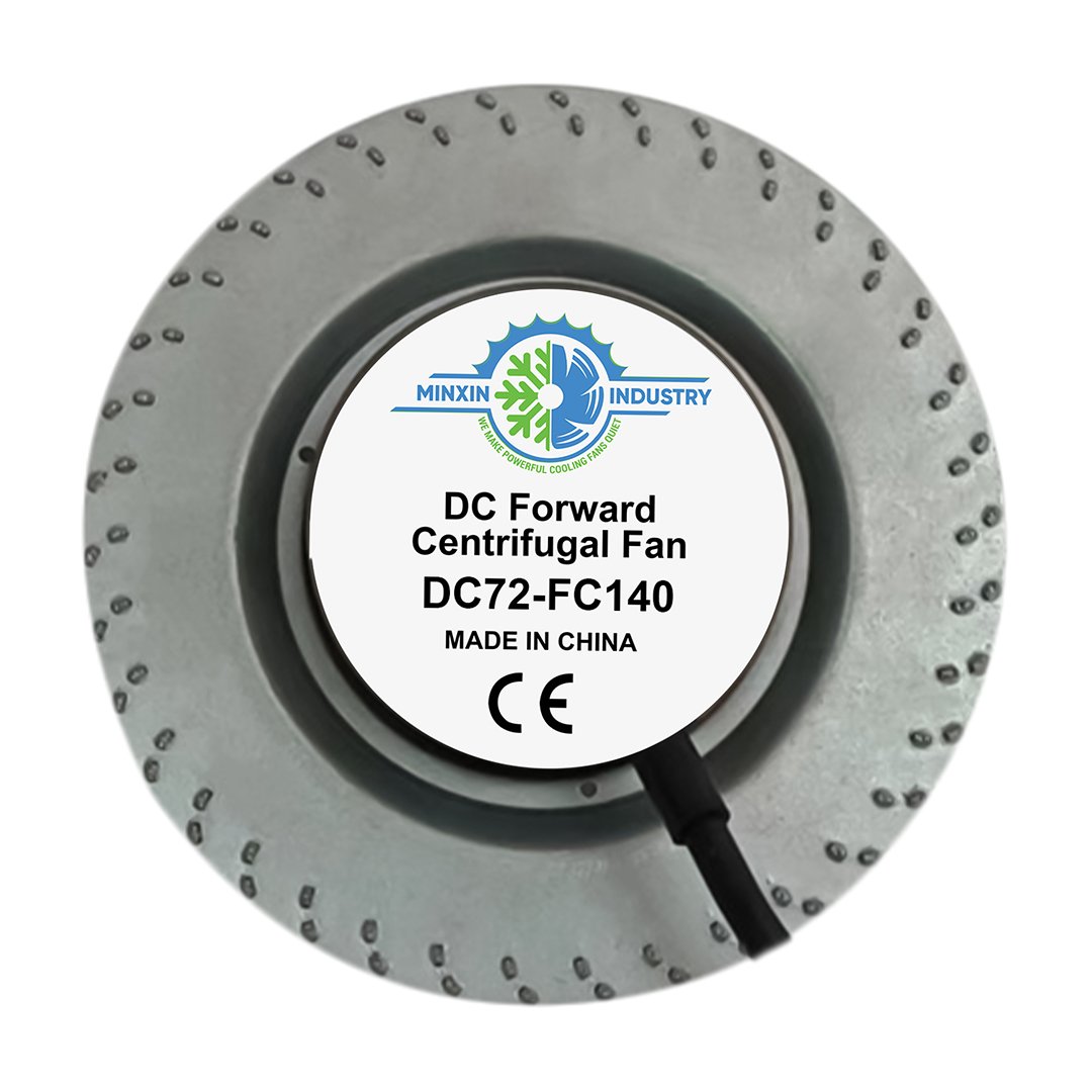140mm Forward DC Centrifugal Blower Wheel Fan Motor for Car