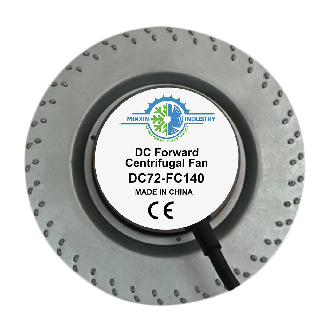 140mm Forward DC Centrifugal Blower Wheel Fan Motor for Car