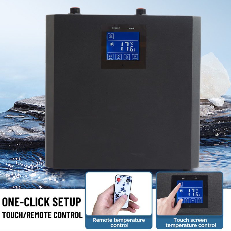 Icegalax Cheap Price Air Cooled Water Chillers for Cyrotherapy Cold Plunge Chiller Machine Ice Bath with Chiller and Filter