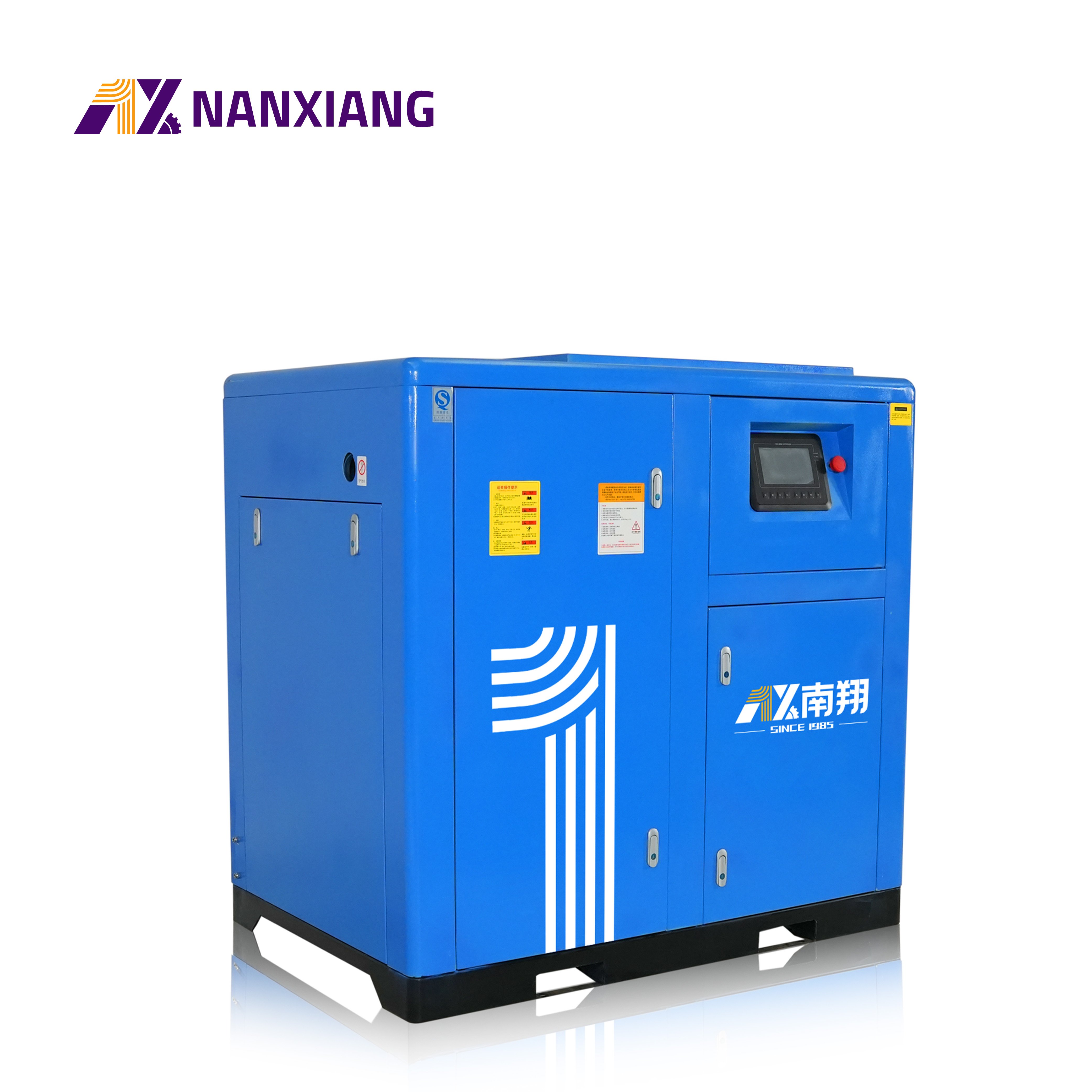 China Factory 100% Oil Free High Efficiency Air Compressor 7.5kw 10ph 12bar Oil-Free Screw Air Compressor