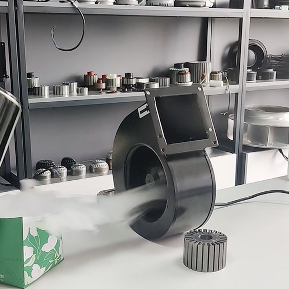 Kiron 220 380V AC Air Exhaust Single Inlet Forward Centrifugal Fan for Industry Buildings