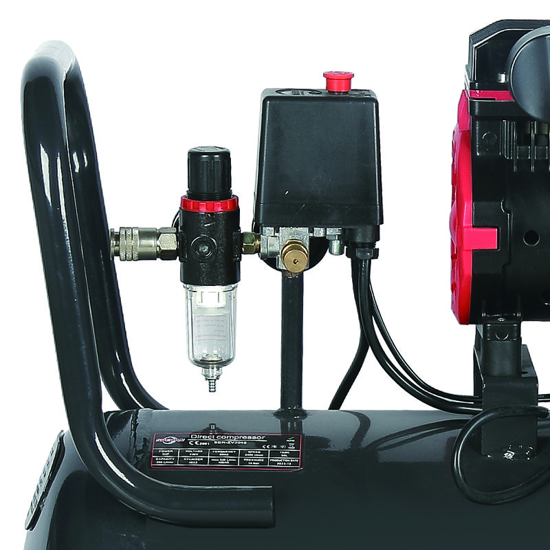 SPERAN Electric Portable 50 Liter 2Hp 1500W Oil-Free Air Compressor for Paint Spray