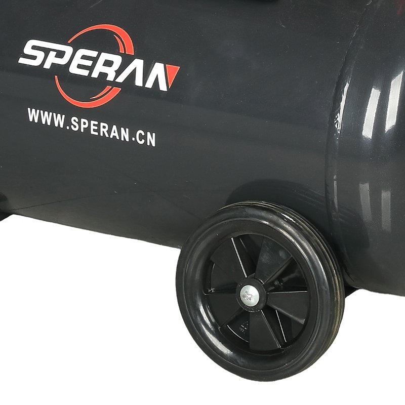SPERAN Electric Portable 50 Liter 2Hp 1500W Oil-Free Air Compressor for Paint Spray