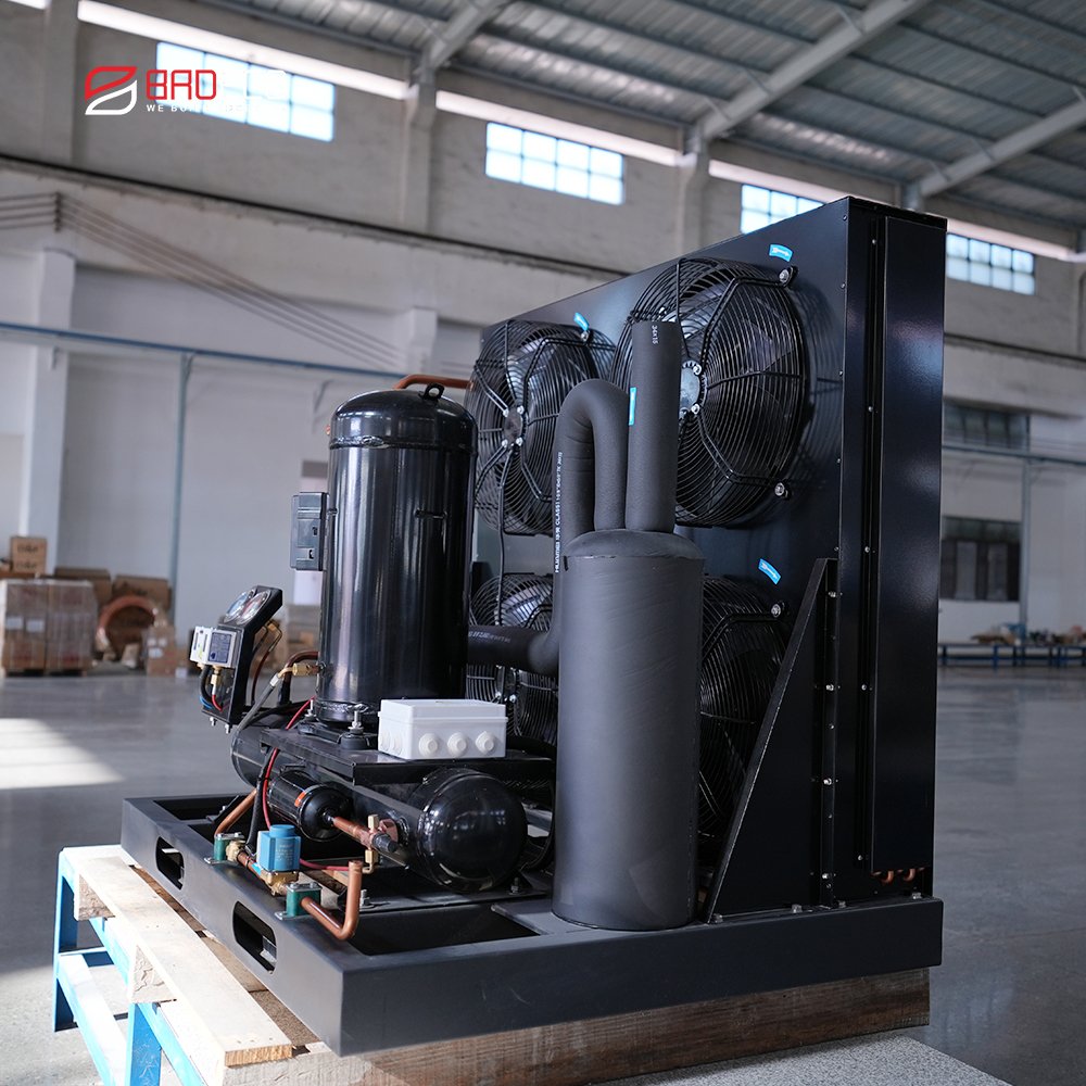 Best Low Price 3hp 5hp 12hp 20hp 40hp Cold Room Refrigeration Compressor Unit Air Cooling Condensing Unit for Cold Room