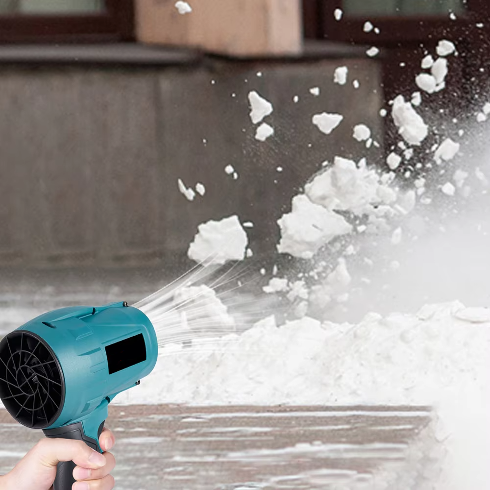 Mini Industrial Turbo Jet Fan Blower Cordless DIY Grade Battery-Powered Plastic Mini Jet Fan With Lithium Battery