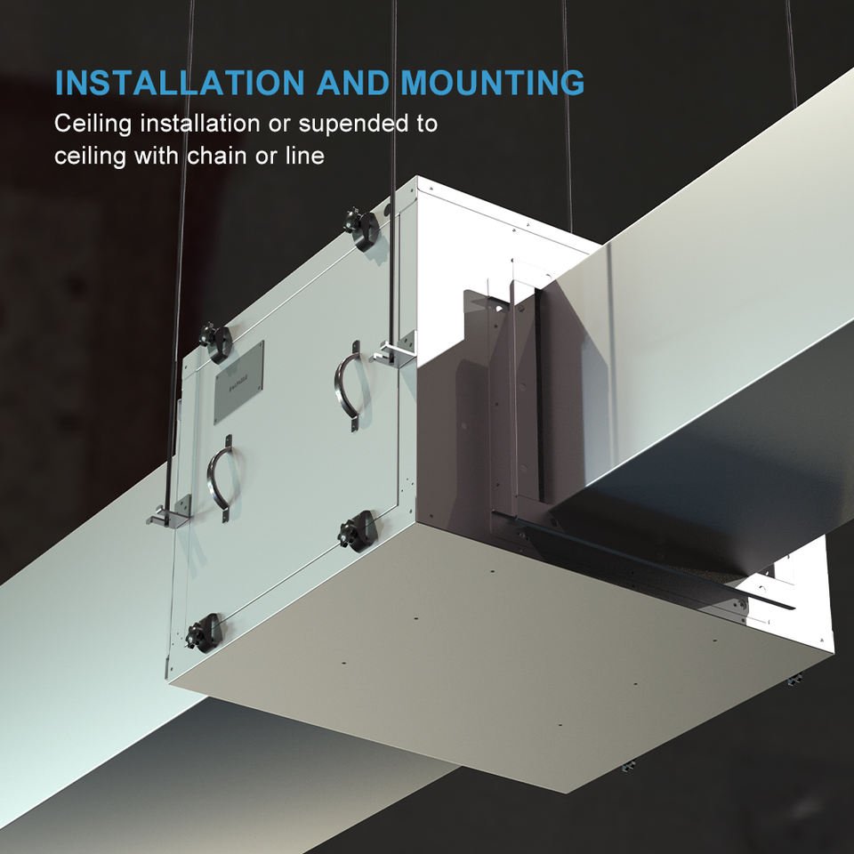 Miwind HVAC Supplier High Airflow Centrifugal Cabinet Exhaust Fan for Air Cooling System