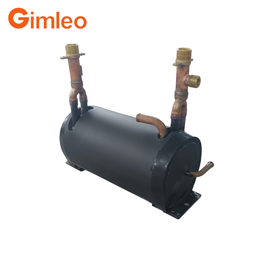Shell and Tube Heat Exchanger Stainless Steel Shell and Copper Tube Condenser Evaporator Coil Condensation Pump RAH06CME