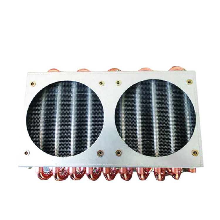 High Specification Condenser Air-cooled Aluminum Fin Cold Row Freezer Condenser