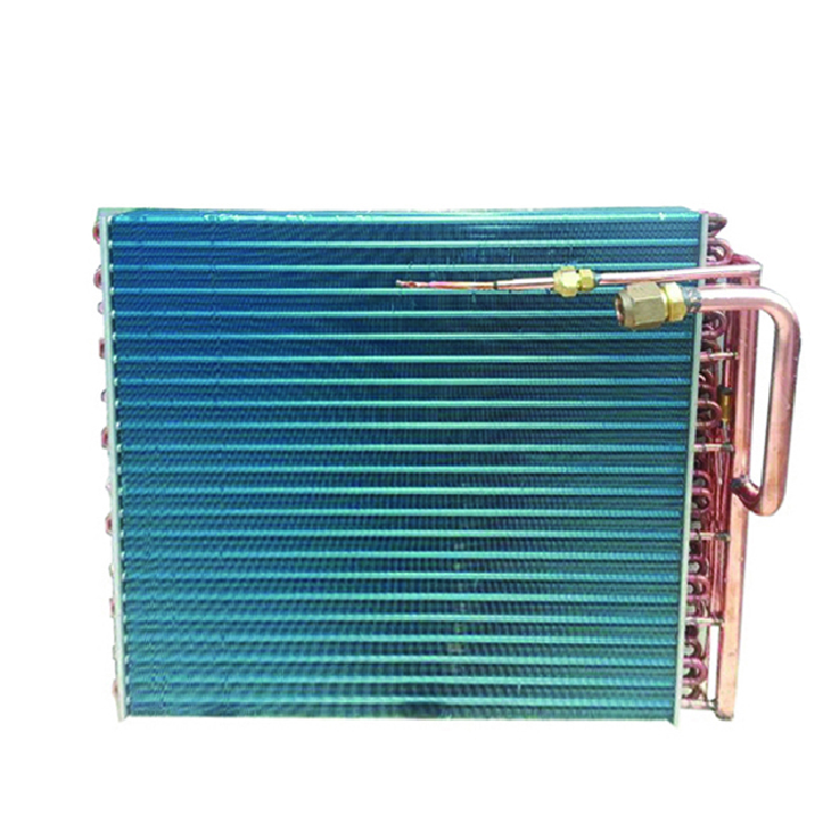 High Specification Condenser Air-cooled Aluminum Fin Cold Row Freezer Condenser