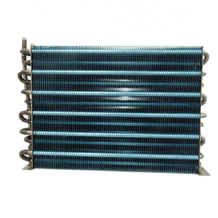 High Specification Condenser Air-cooled Aluminum Fin Cold Row Freezer Condenser