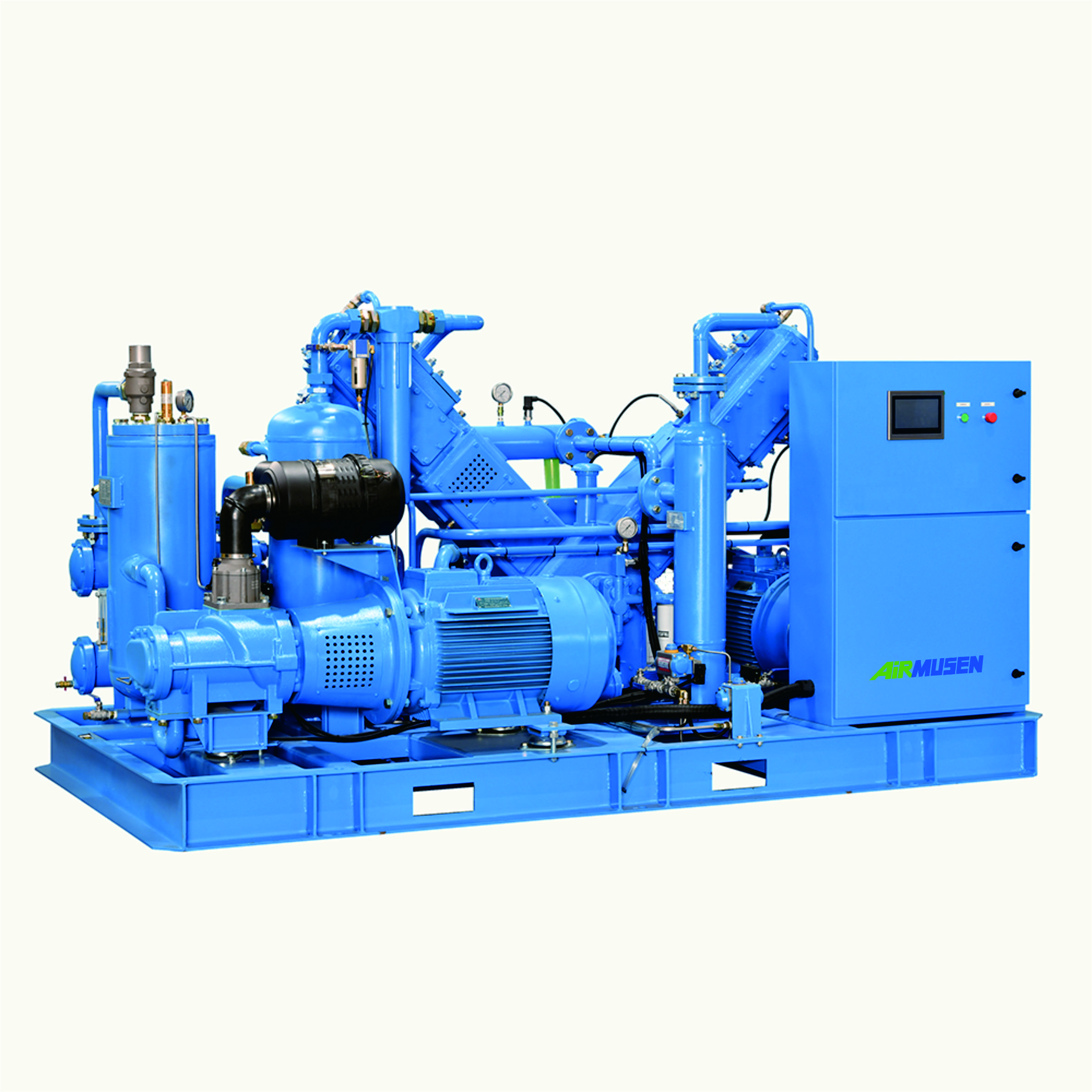 High Pressure Screw and Oil Free Reciprocating Piston Booster air Compressor 4/6/8/10/12/14/16/18/20/25/30/40 M^3/min