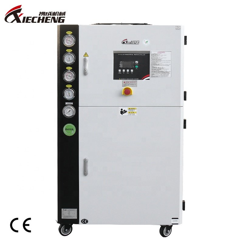Water Tank Chiller 10Ton 25284Kcal/h Industrial Air Cooled Chiller 10HP Water Chiller for Injection Molding Machine