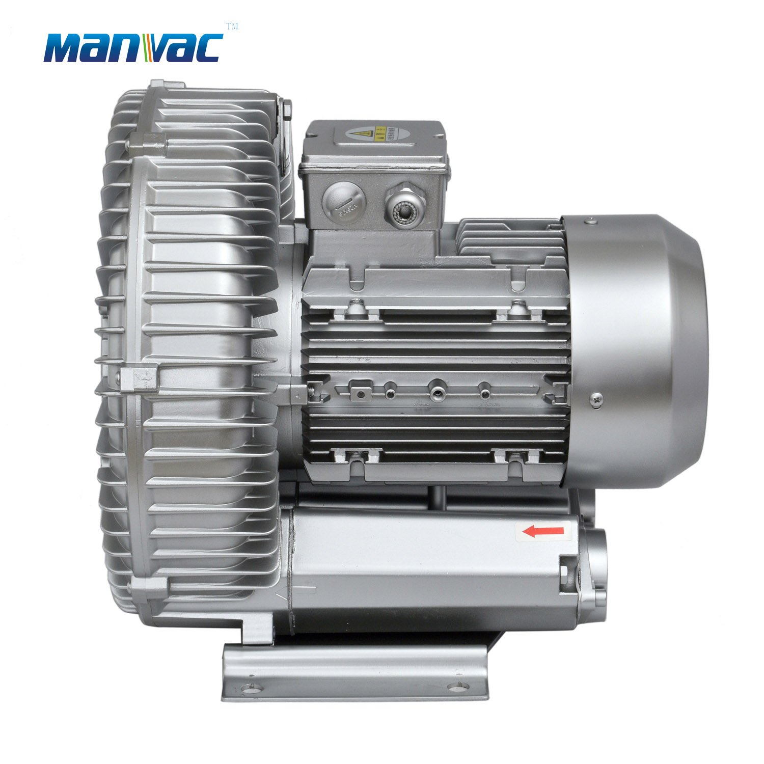 4HP Manvac Industrial Vacuum Air Blower Side Channel Blower