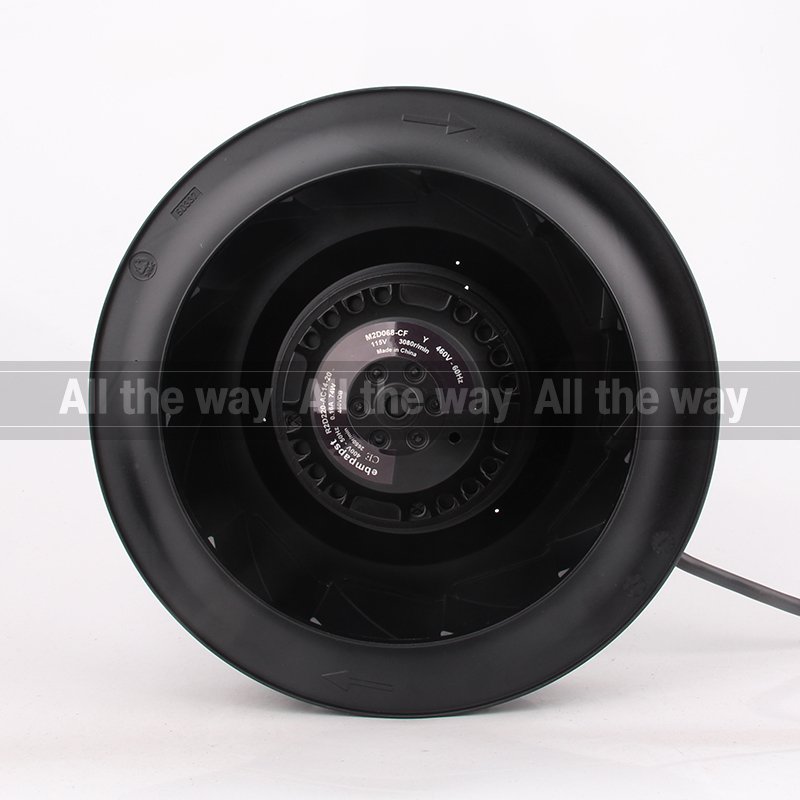 New Original German AC230V 0.16A DC EC 250x250x51mm 25CM 25051 Inverter Backward Tilt Centrifugal R2D220-AC14-20 Cooling Fan