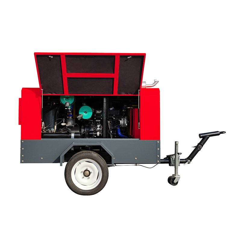 Compressor Machine diesel 185cfm diesel Engine Isl air Compressor diesel Portable air Compressor
