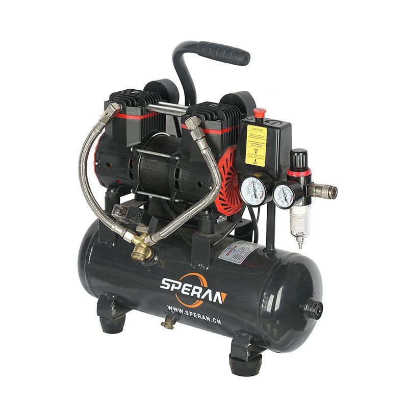 SPERAN Air Compresor Electric Piston Type 1 Hp 9L Oil Free Air Compressor For Painting