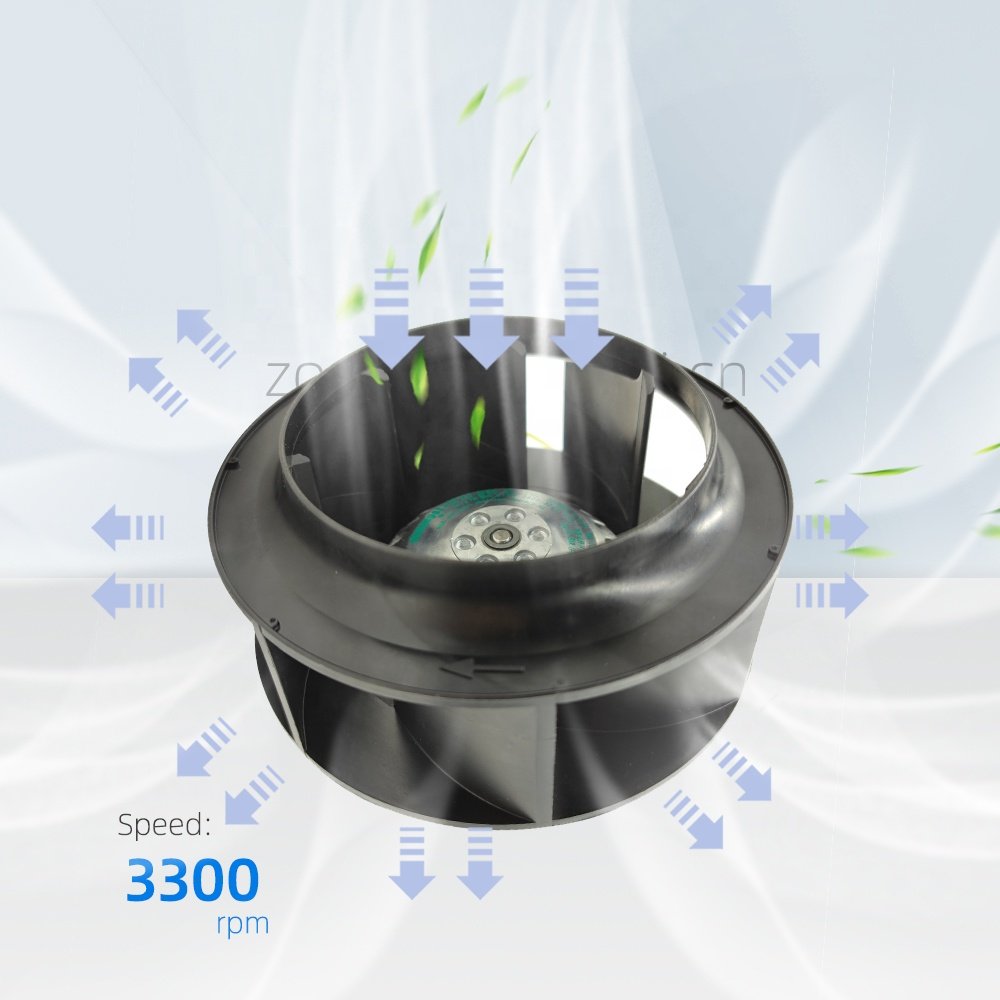ebmpapst R2E133-BH66-05 24W 2800rpm 0.11A 230V AC HVAC Centrifugal Fan Blower Air Purification Cooling Fan R2E133-BH66-05/A01