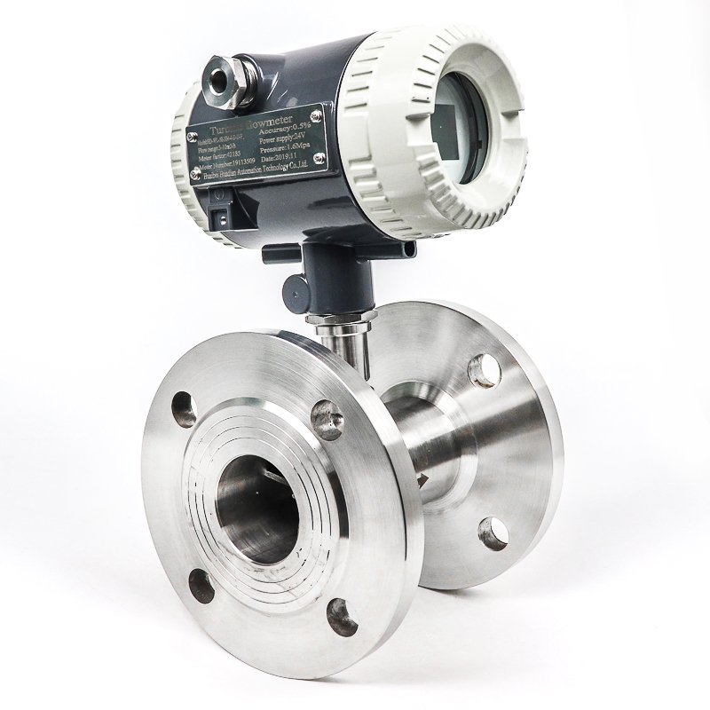 Turbine Flow Meter High Accuracy SS304 Flowmeter 4-20mA RS485 Pulse Output Water diesel Flowmeter