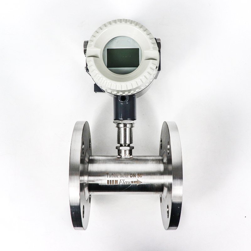 Turbine Flow Meter High Accuracy SS304 Flowmeter 4-20mA RS485 Pulse Output Water diesel Flowmeter