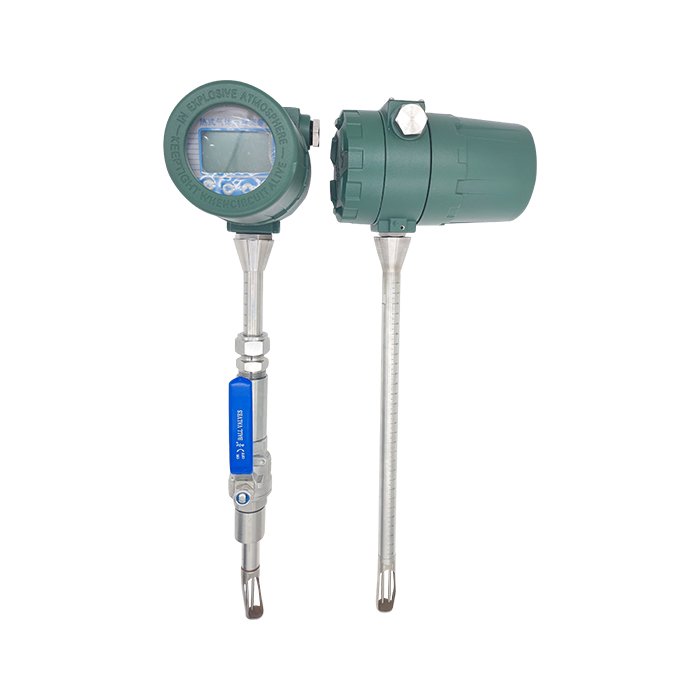 Thermal Gas Mass Flow Meter for Steam and Compressed air Flow Measurement