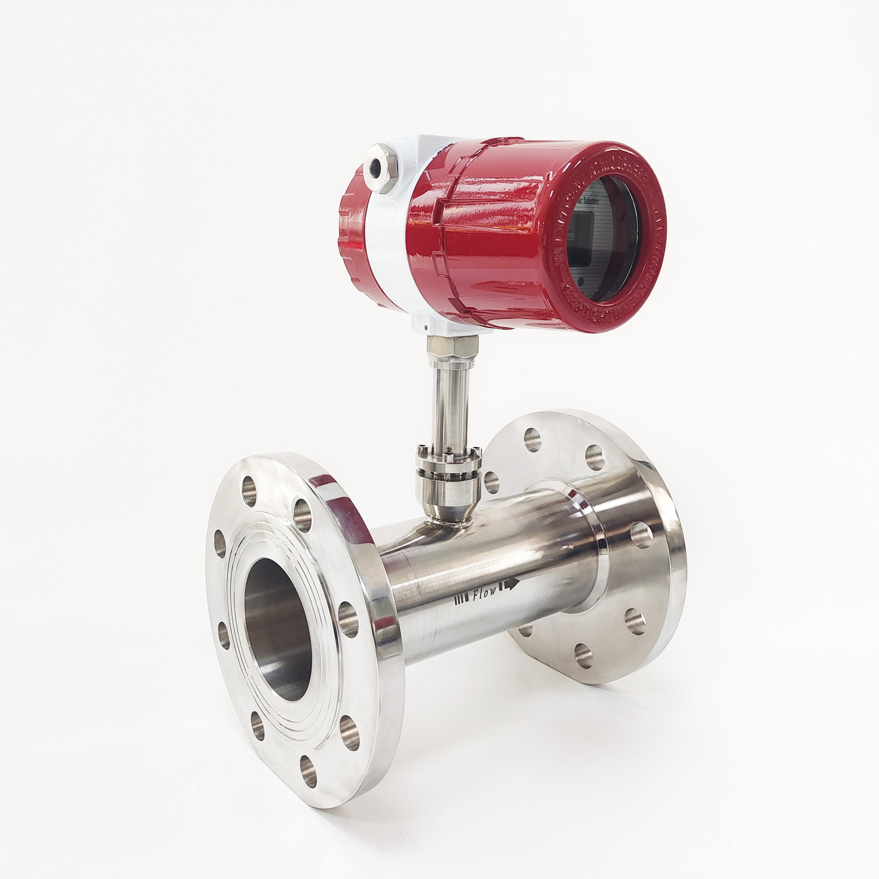 RS485 Natural Gas Compressed air Inline Thread Thermal Mass Gas Flow Meter