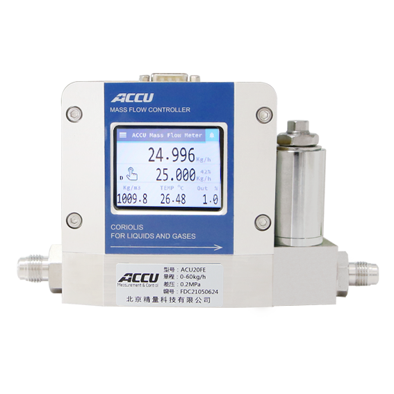 Wholesale Price Coriolis Digital Liquid Flow Meter Micro Mass Flowmeter for Water and Gas Customizable OEM LCD Display