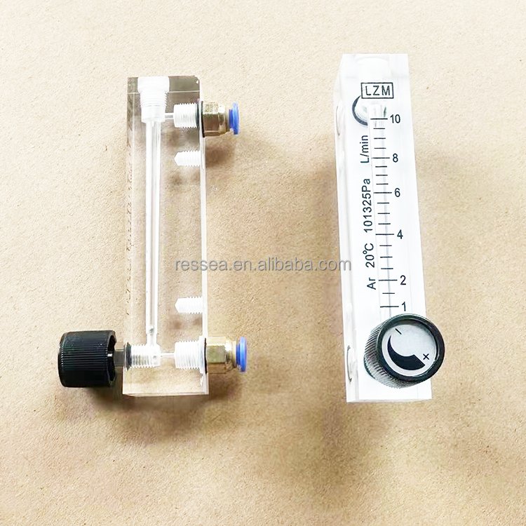 Factory Water Flow Electromagnetic Indicator Controller, Acrylic Turbine Rotameter Variable-area Flowmeters