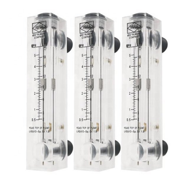 Factory Water Flow Electromagnetic Indicator Controller, Acrylic Turbine Rotameter Variable-area Flowmeters