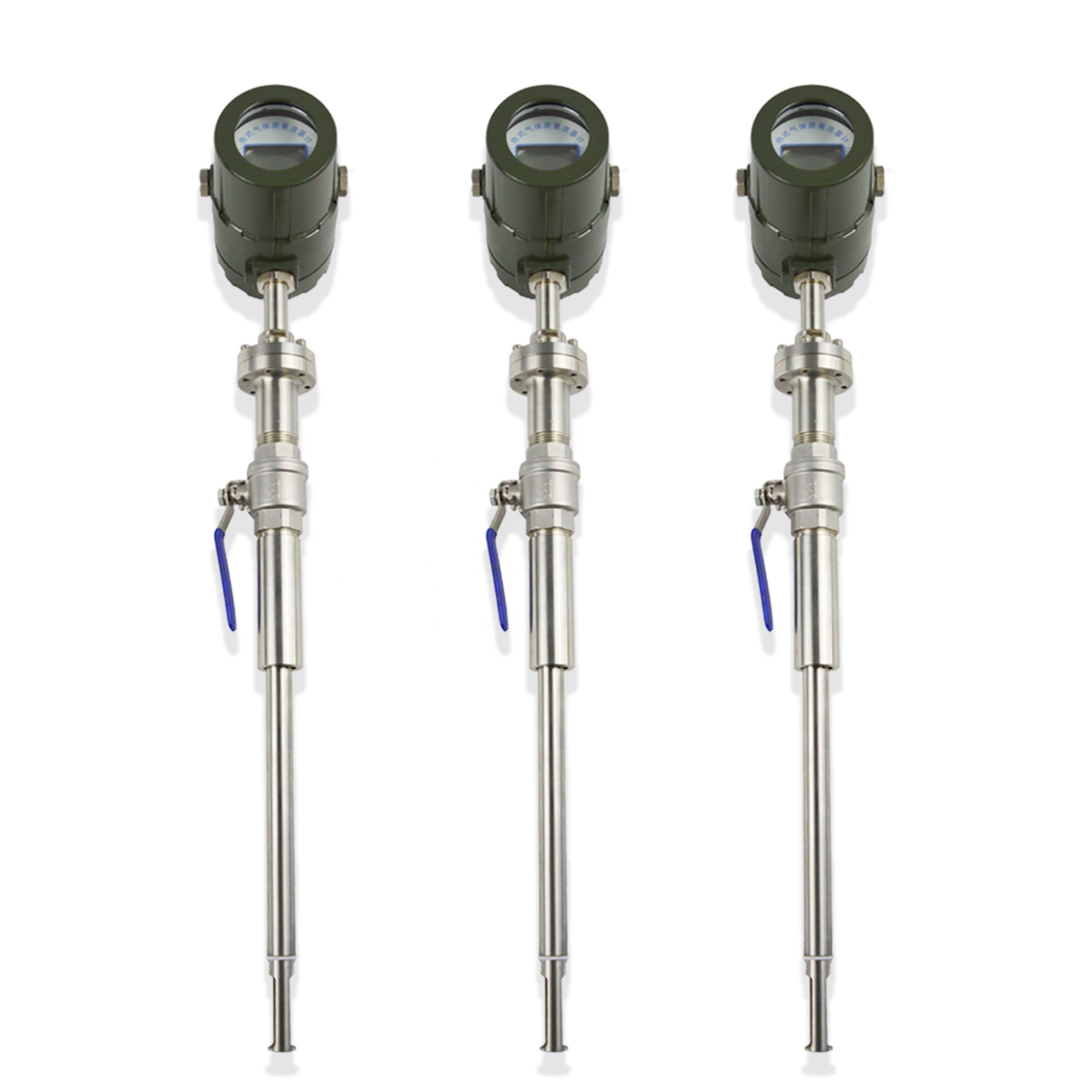 Insertion Thermal Gas Mass Flow Meter