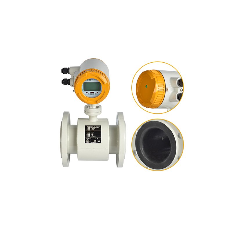 Water Flowmeter Sensor Split Type Elelctromagnetic Flowmeter Magnetic Flowmeter Flow Transmitter High Accuracy