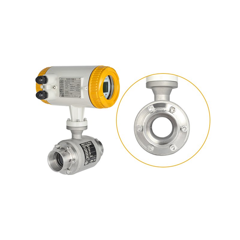 Water Flowmeter Sensor Split Type Elelctromagnetic Flowmeter Magnetic Flowmeter Flow Transmitter High Accuracy