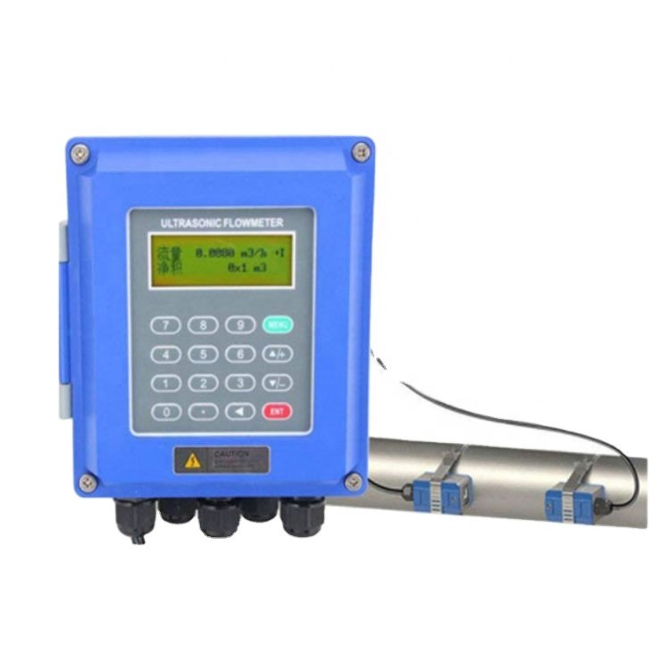 TUF-2000B Low Cost Smart Ultrasonic Steam Flow Meter Sensor Ultrasonic Flow Meter Portable IP65 Modular Flowmeter Clamp