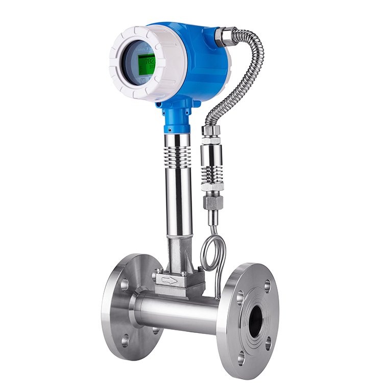 Vortex Flowmeter Gas Meter Compressed Air RS485 4-20mA Air Steam Flow Meter