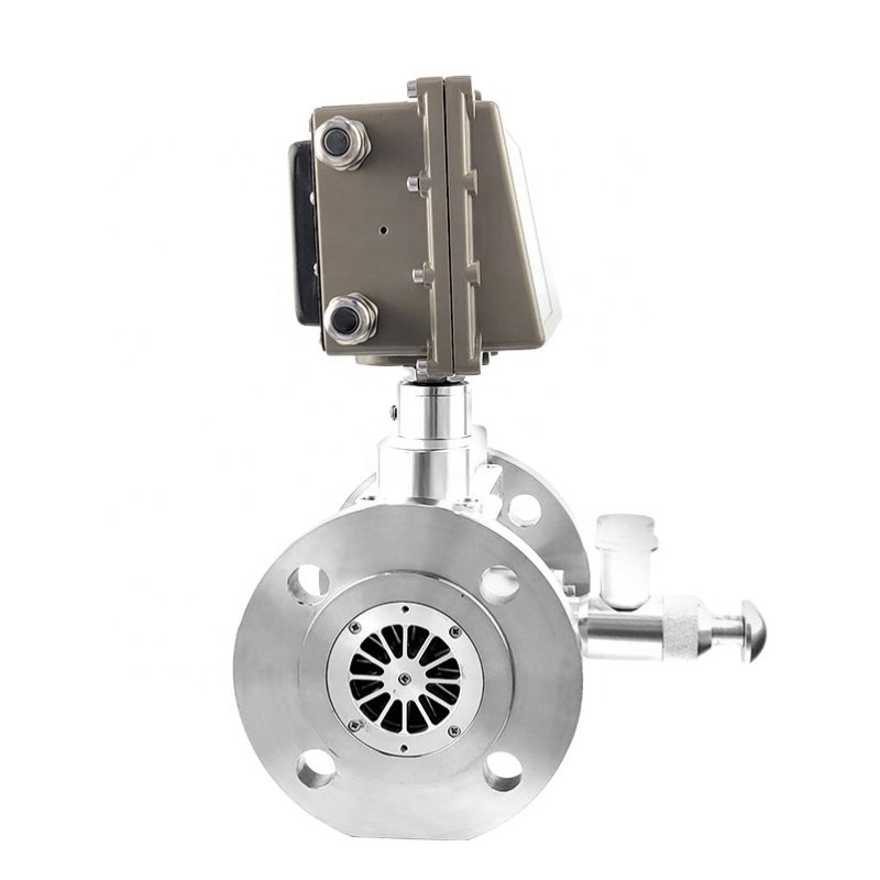 Digital 4-20mA LPG Natural Gas Flowmeter Methane Turbine Flow Meter