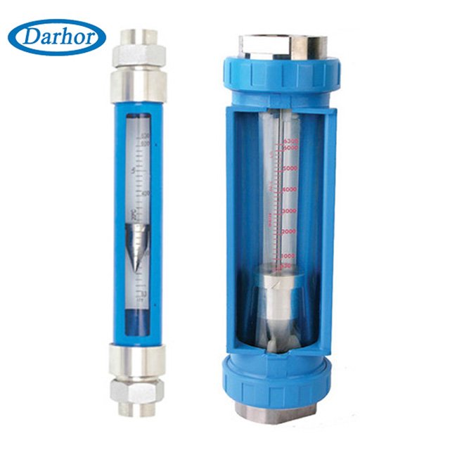 VASAFA 1.5%accuracy Glass Tube Rotameter Methanol Flow Meter Mechanical Water Chemical Rotameter for Acid