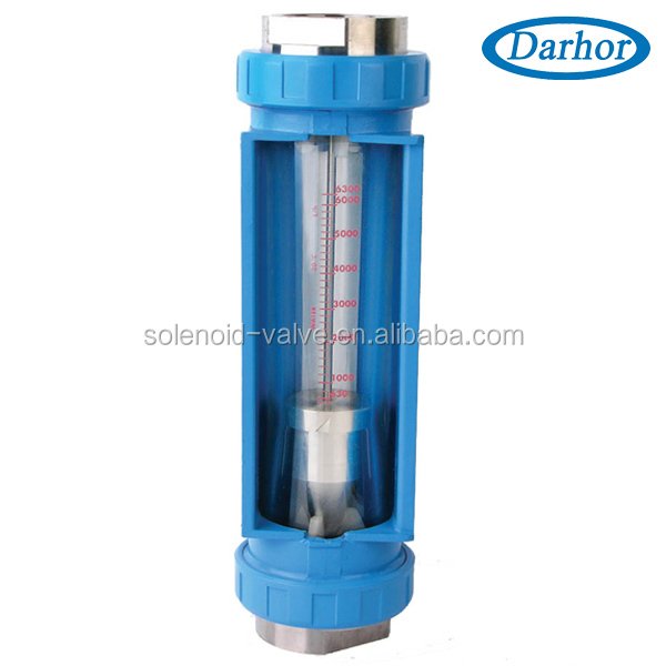 VASAFA 1.5%accuracy Glass Tube Rotameter Methanol Flow Meter Mechanical Water Chemical Rotameter for Acid