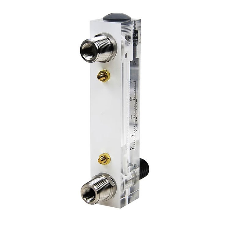Direct Sale 0-10L/min Gas Flow Meter Rotameter 6mm Adjustable Argon Nitrogen Rotameter Lab air Flow Meter