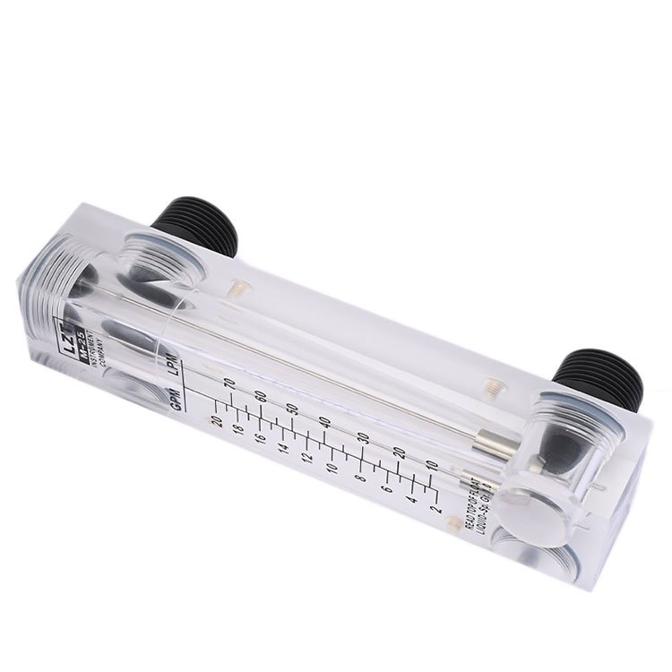 Direct Sale 0-10L/min Gas Flow Meter Rotameter 6mm Adjustable Argon Nitrogen Rotameter Lab air Flow Meter