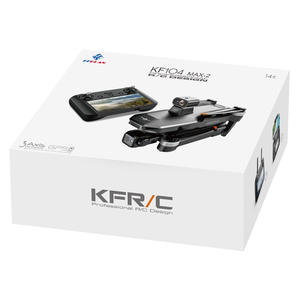 KF104 MAX2 Laser Obstacle Avoidance Droness Optical Flow Drone with 4k Camera and Gps Real Time Photography Drone 28min Fly Uav