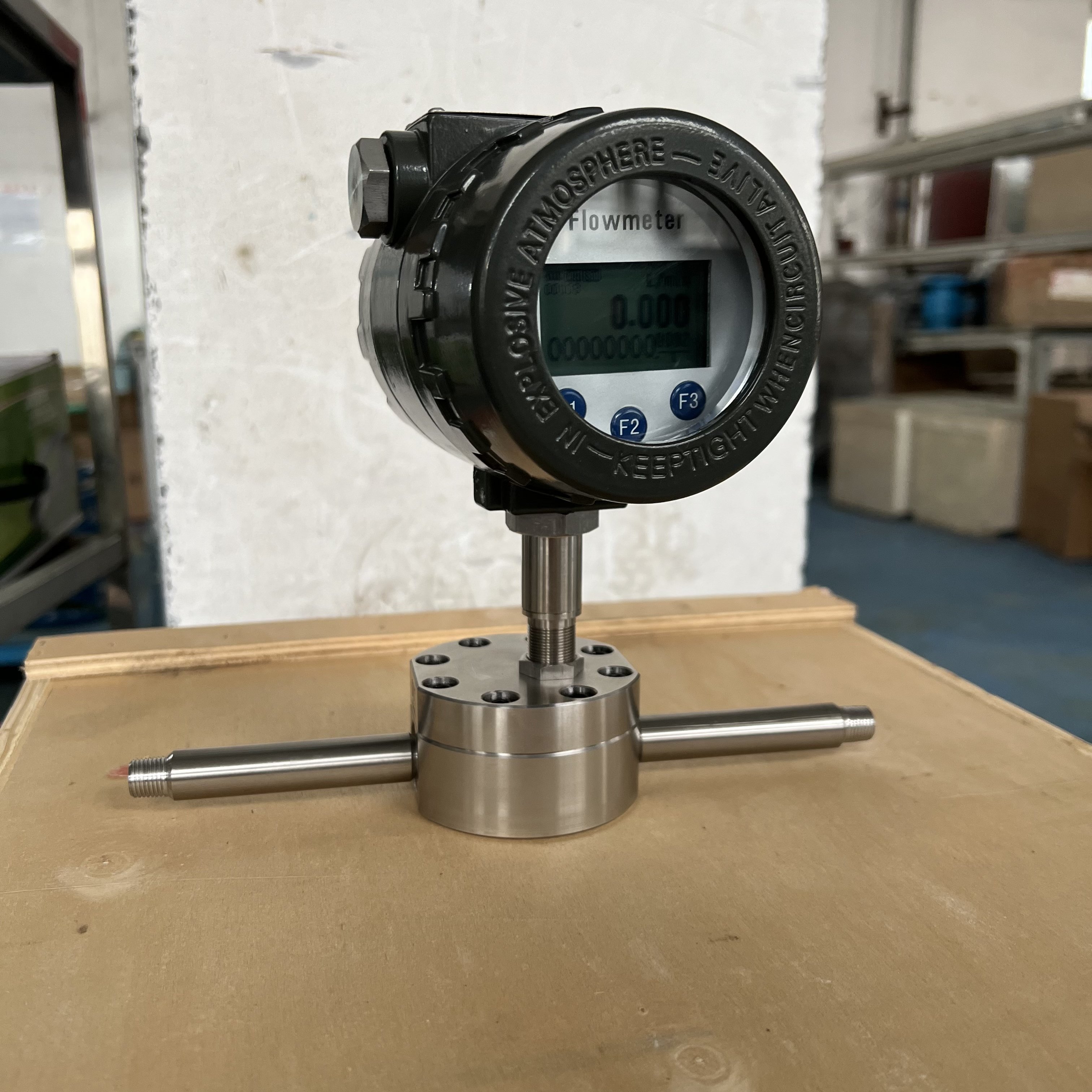 Very Small Flow 0.5L/min High Viscosity Micro Oval Gear Flow Meter