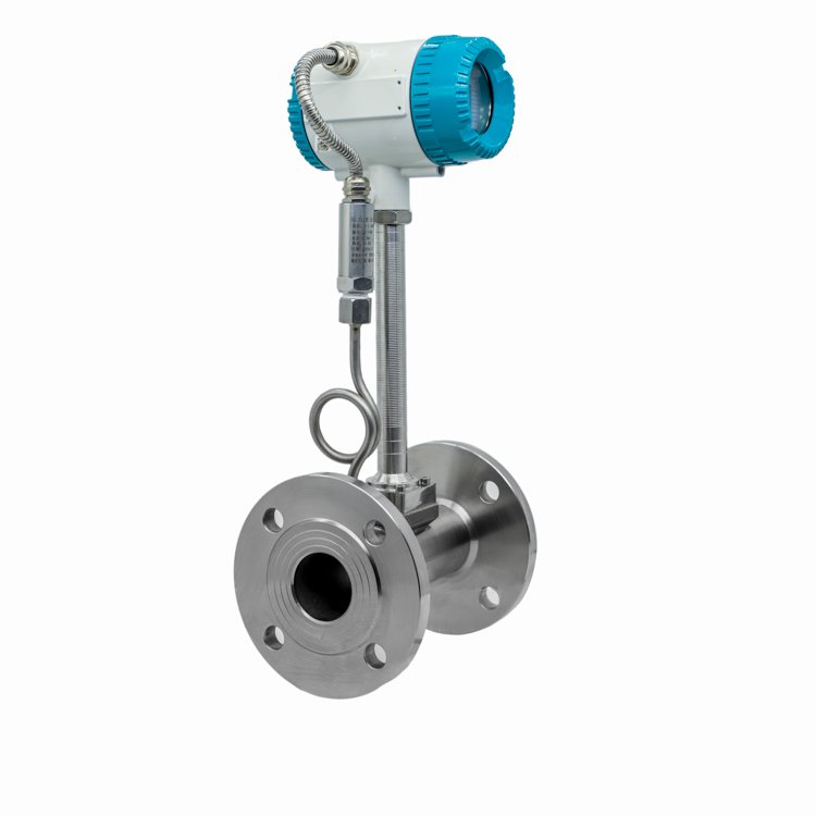 50mm Digital Steam Vortex Air Flow Meter Price Intelligent Medidor De Flujo De Vapor Compressed Rs485 Gas Flow Sensor