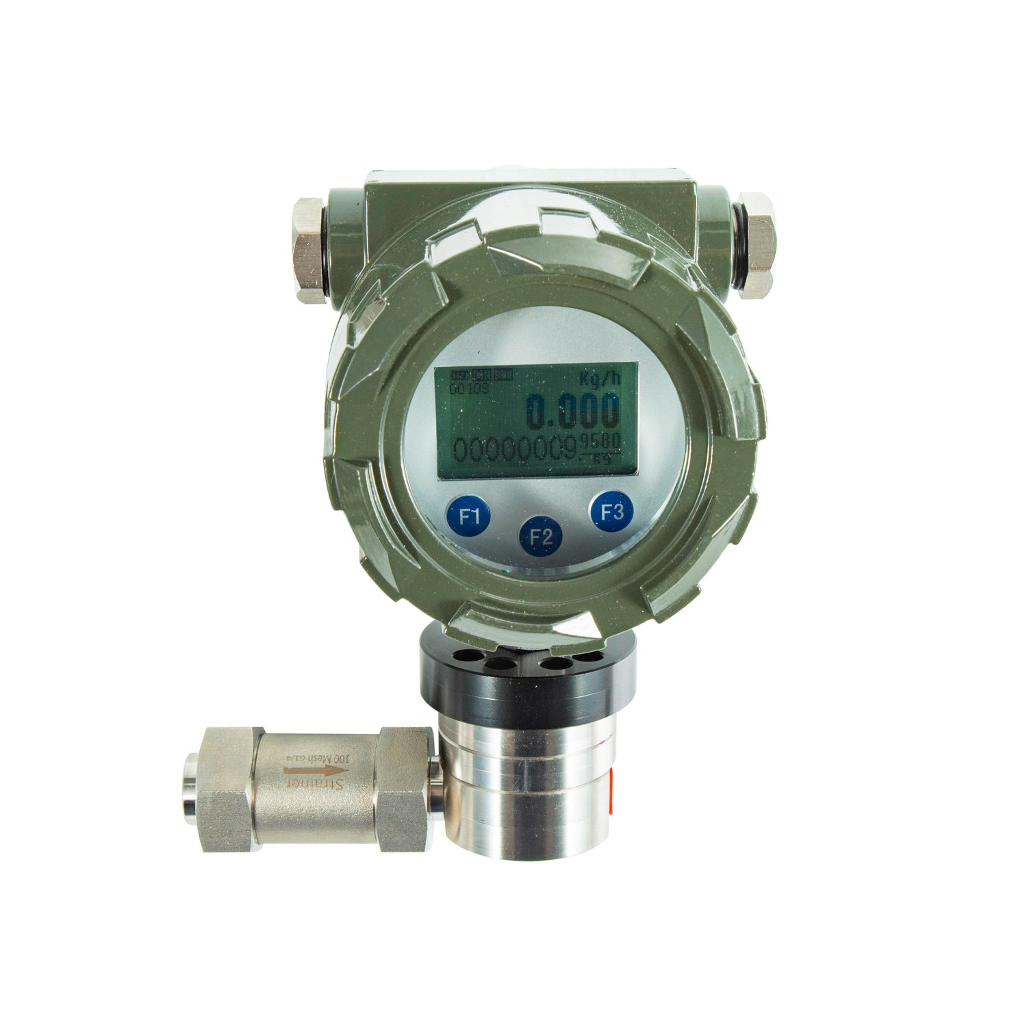 Shanghai Jishen Micro Flow Meter High Pressure Micro-count Oval Gear Flowmeters 316 SS 0.1-400 ML/min