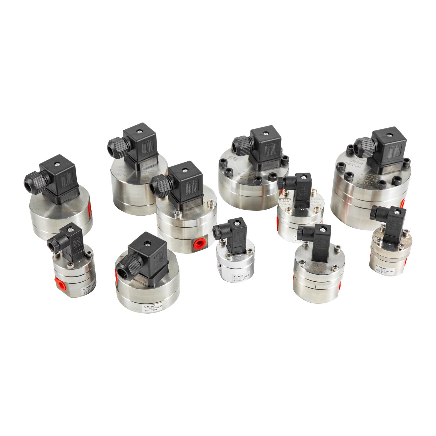 Shanghai Jishen Micro Flow Meter High Pressure Micro-count Oval Gear Flowmeters 316 SS 0.1-400 ML/min