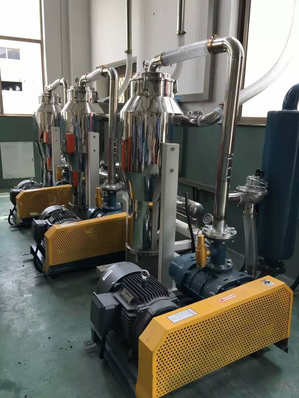High Quality Use Big Air Flow High Efficiency Design in Taiwan Air Three Lobe Roots Blower for Pond Fish Farm