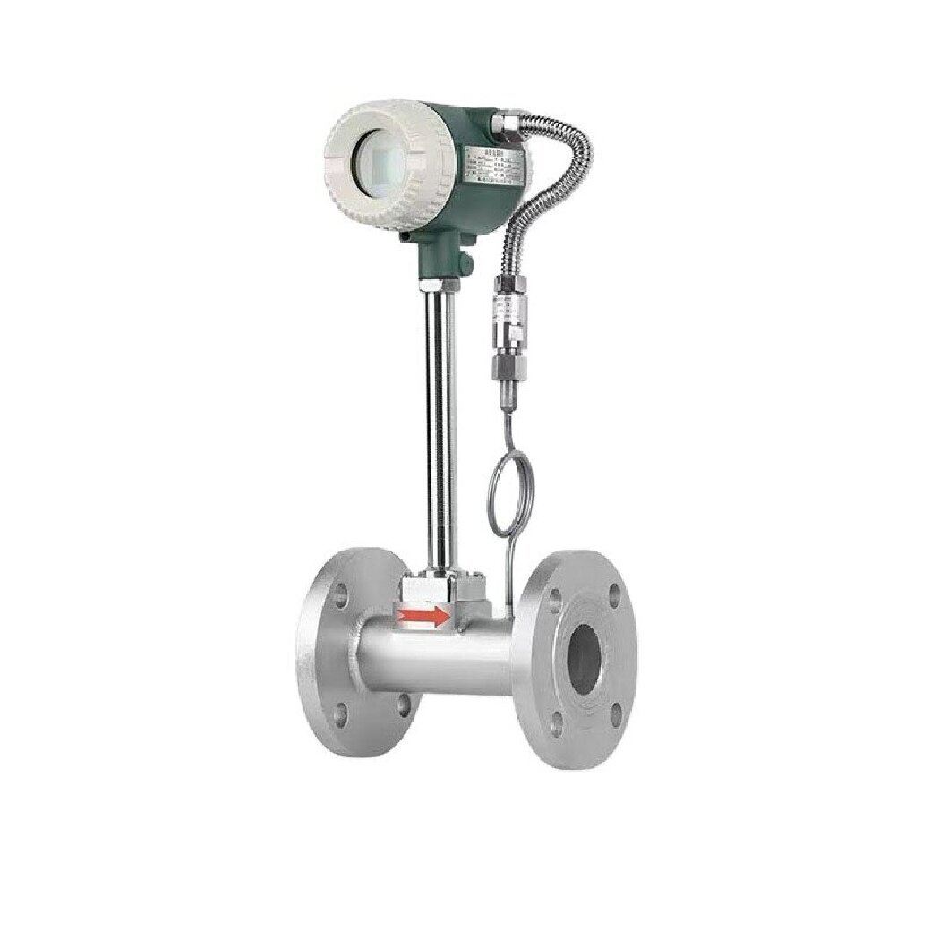 Professional Factory Durable 4-20ma Vortex Flowmeter High Precision Battery Powered Liquid Gas Flowmeter