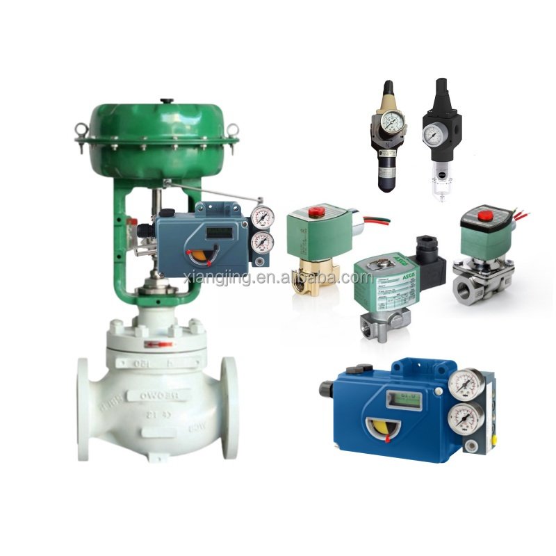 SPIRAX SARCO Control Valve Foxboro SRP981valve Positioner, ASCO 2/2 Way 24V Solenoid Valve SMC Pressure Reducing Valve