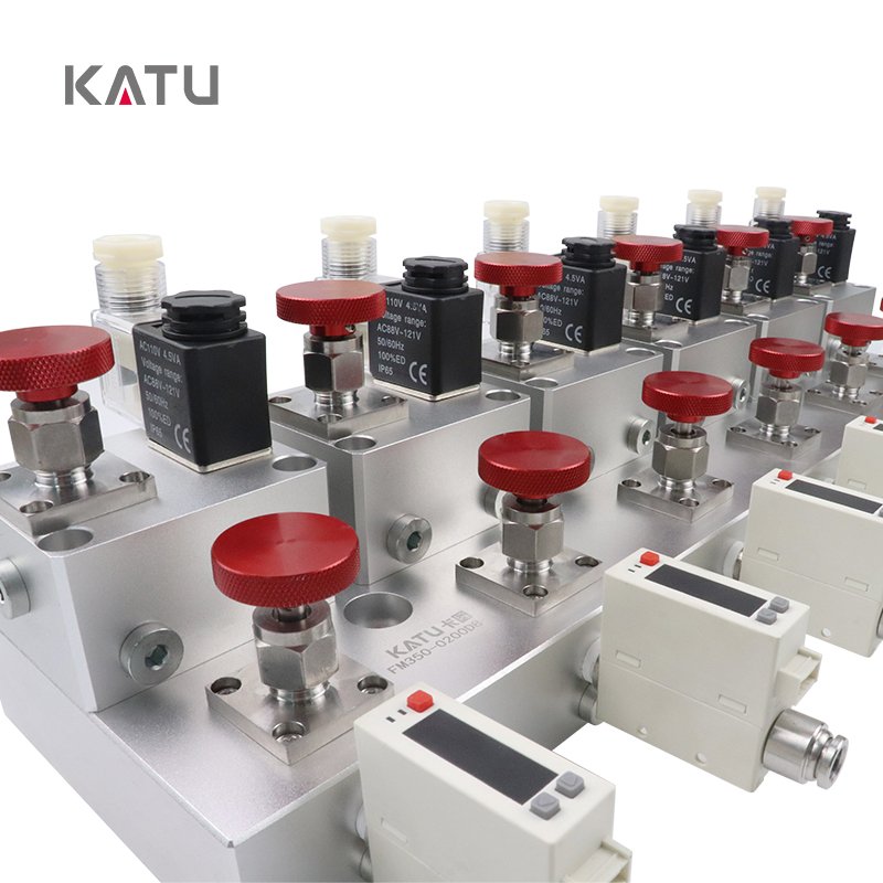 KATU FM350 Analog Output Flow Sensor Gas Flow Meter for Relatively Humid Gas Measurement
