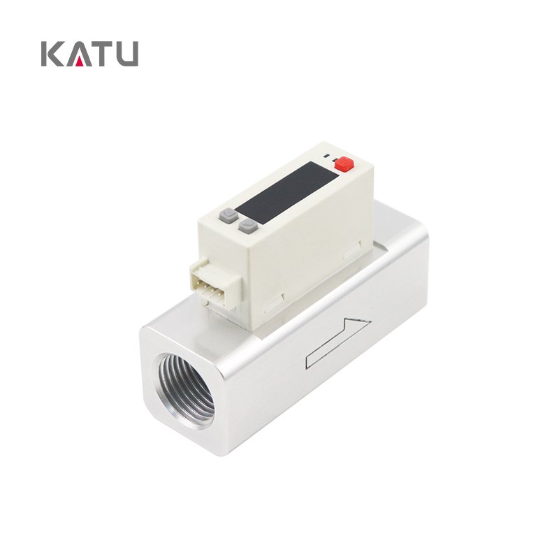 KATU FM350 Analog Output Flow Sensor Gas Flow Meter for Relatively Humid Gas Measurement