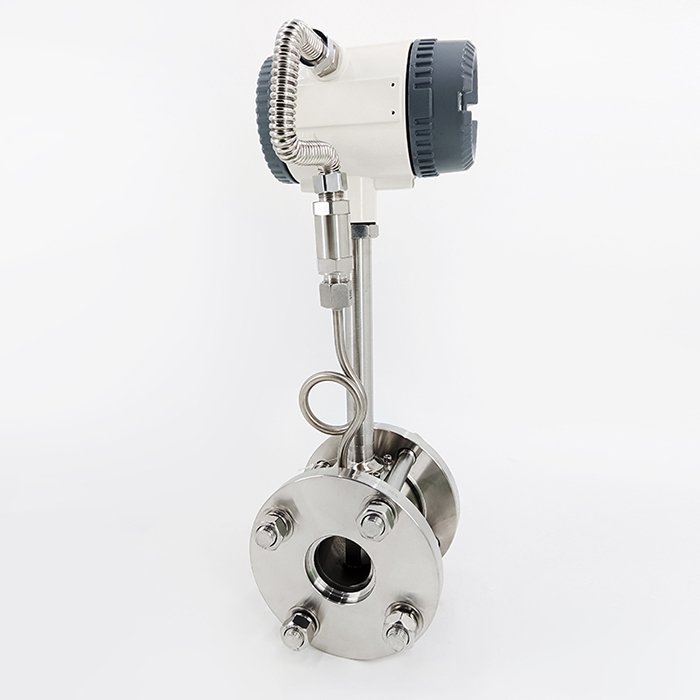 High Precision Wide Applicability Compressed Steam Vortex Flow Meter Air Flow Meter Used for Measuring Gases Liquids Vapors